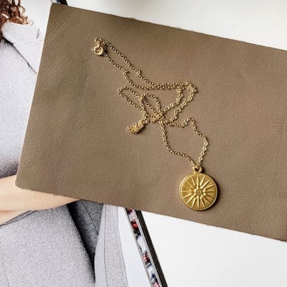 Chloe Coin Necklace Pendant 
